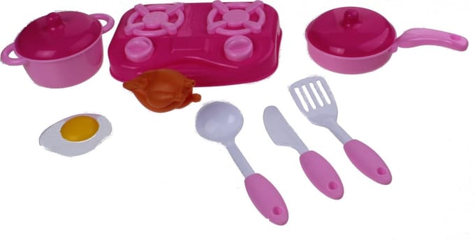 JInscom - Theeservies - Plastic servies voor kinderen - 18 delig - Servies
