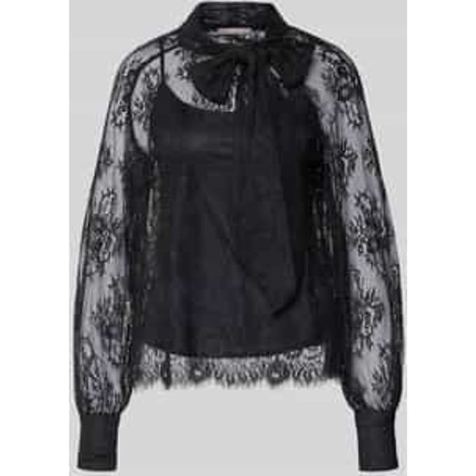 Blouseshirt met strikdetail