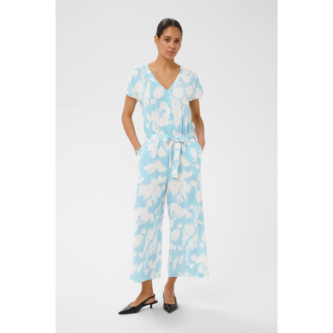 Geprinte Jumpsuit Dames KAFFE KAmira Plain Weave