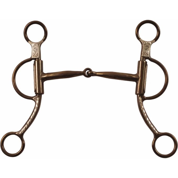 Morse western snaffle voor paard Pool's Antique 1068SWR