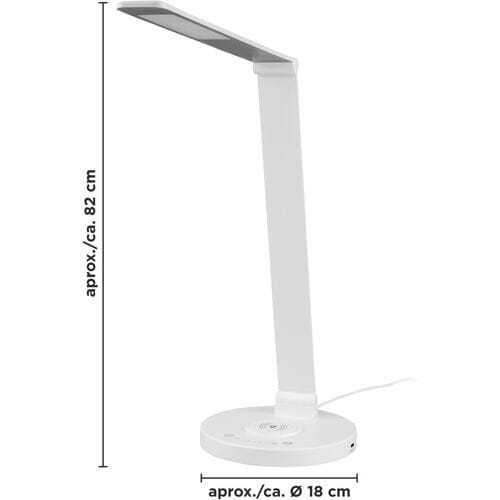 LIVARNO LED-tafellamp (Wit)