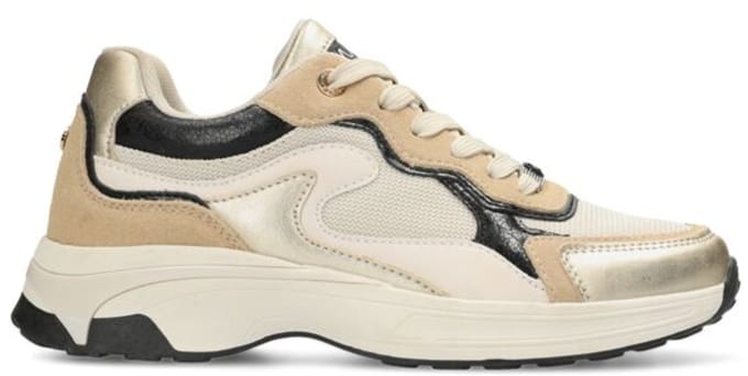 Mexx PORTIA LOVE Sneaker Dames Sneaker-Beige/Goud