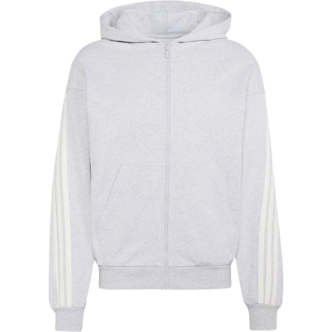 relaxed fit sweatjack van puur katoen met capuchon