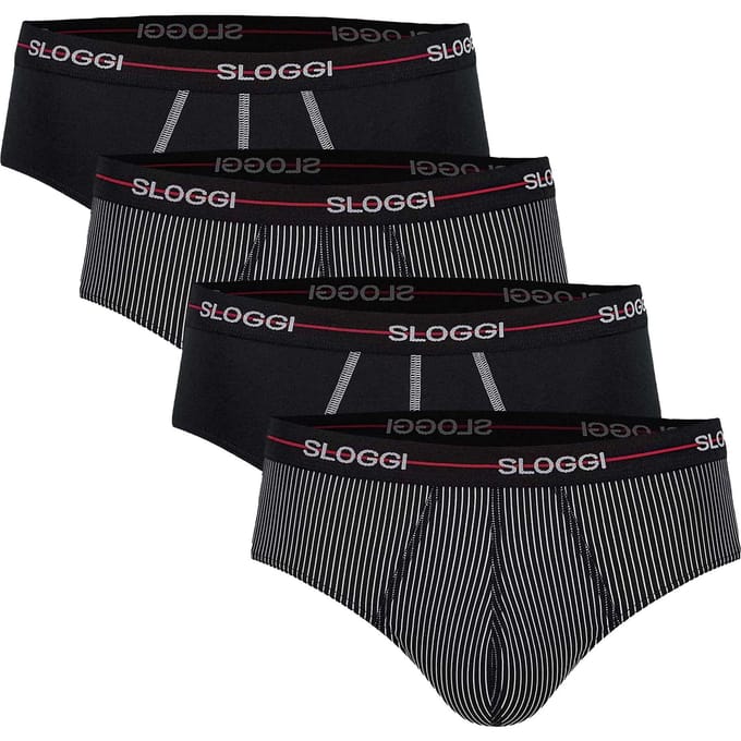 Sloggi Slip Start midi C4P box Verpakking van 4