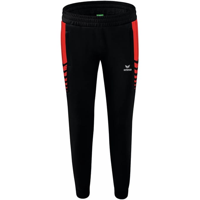 Erima Six Wings Worker Broek Dames - Rood / Zwart | Maat: 42