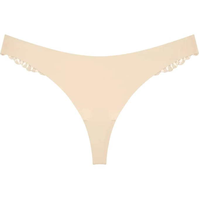 Triumph Pretty Micro String Dames Onderbroek - CREME -