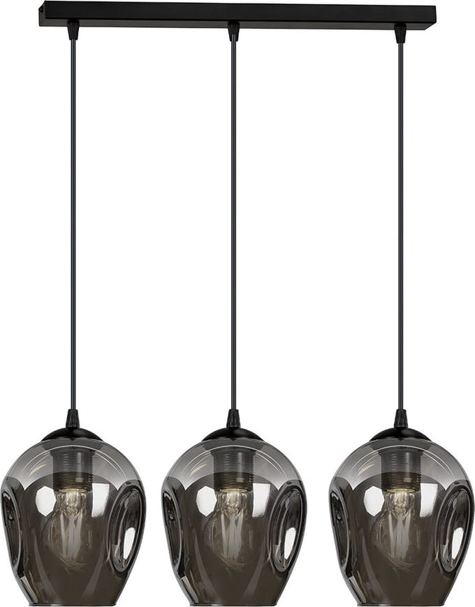 Ledl ISTAR 3 Hanglamp Zwart / Grafijt