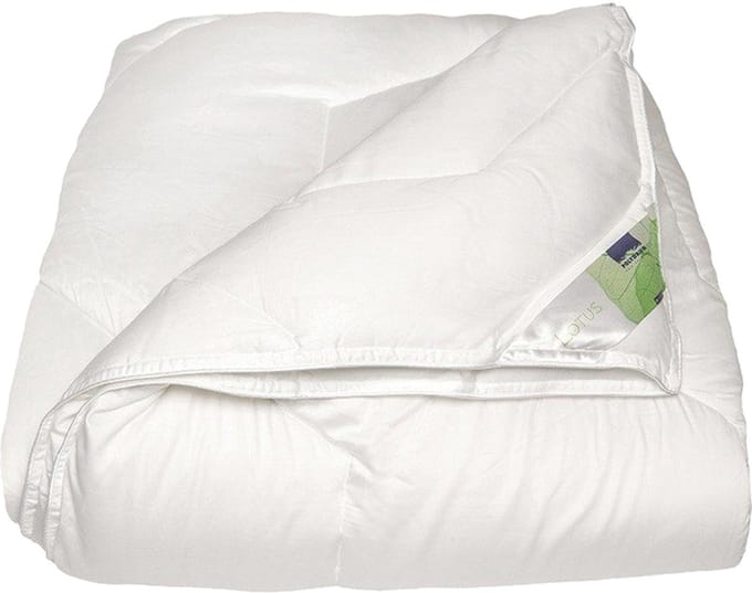 Polydaun Lotus dekbed - 4-seizoenen - vochtregulerend - Lyocell tijk - vulling 3D-Polarsoft Plus® + viscose - 240x200 cm - wit