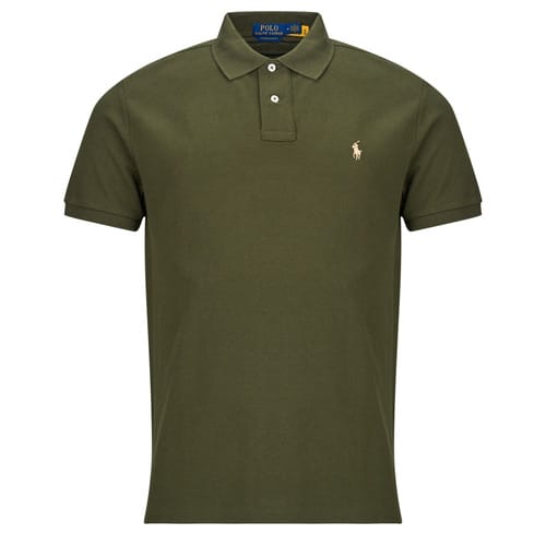 Polo Shirt Korte Mouw Polo Ralph Lauren POLO AJUSTE DROIT EN COTON BASIC MESH
