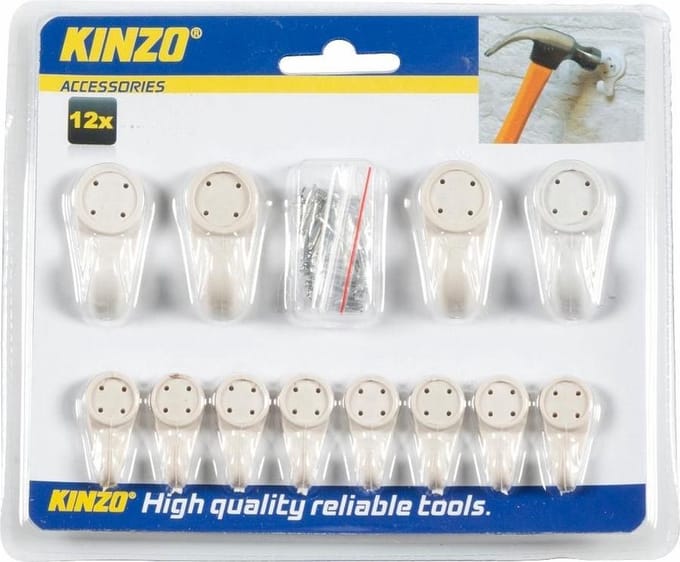 12piece set. Wall Hook Set Concrete Hooks Picture Hooks Hand Towel Holder with Concrete Nails
