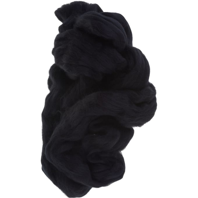 Sprookjeswol, 50 g - Zwart