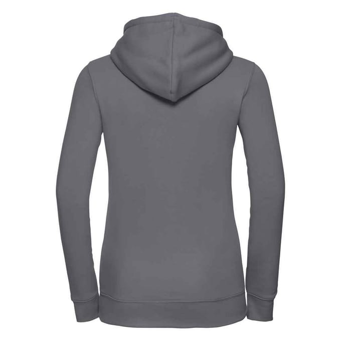 Russell Dames/Dames Authentic Hoodie (Konvooi Grijs)