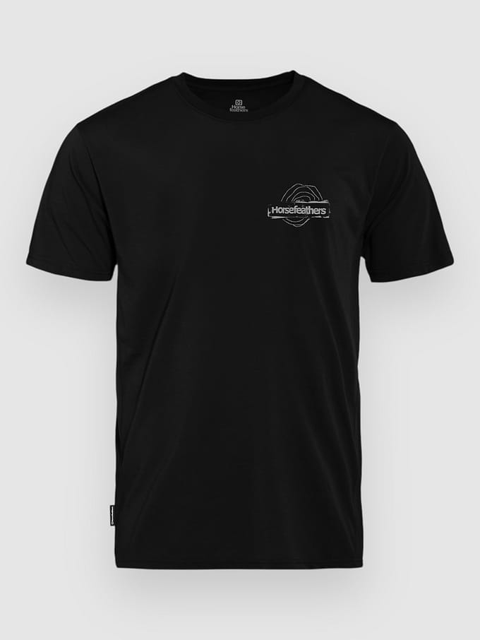 Horsefeathers Shank T-Shirt zwart