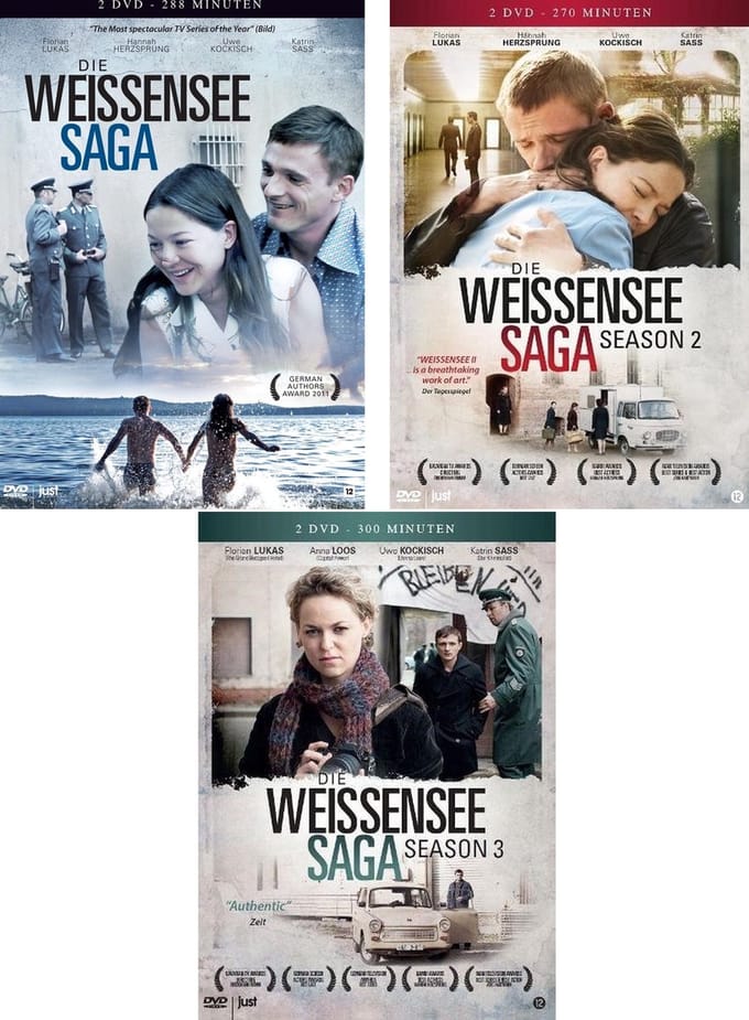 Die Weissensee Saga - Seizoen 1 - 3 (DVD)
