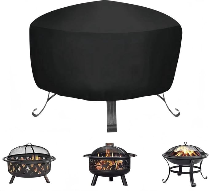 Haard afdekking - Waterdicht Oxford-weefsel - 1 stuk - 80x80x65 cm