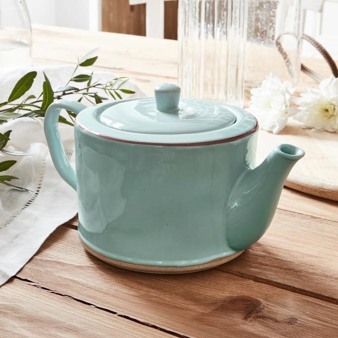 LOBERON Theepot Biarré turquoise