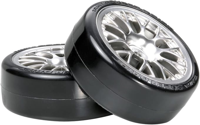 Drift Wielen - Wielen Set - RC Auto - Chroom Afwerking - 24 mm
