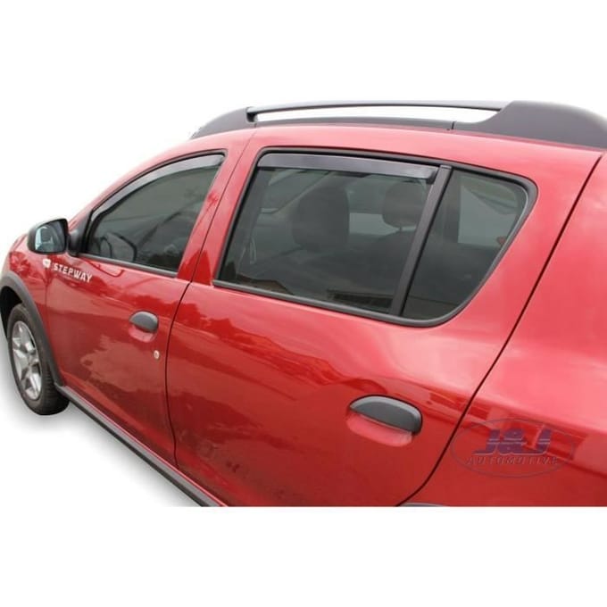J&J AUTOMOTIVE | Heko Deflecteurs d'air Déflecteurs de Vent Pour Dacia Sandero / Stepway 2012-2020