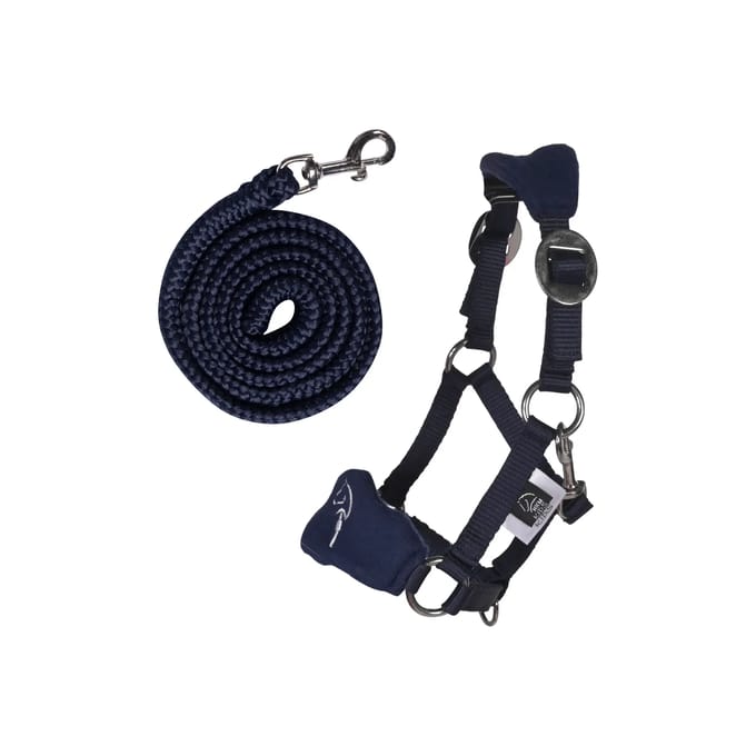 HKM - Hobby Horse Halster Fleece - Blauw