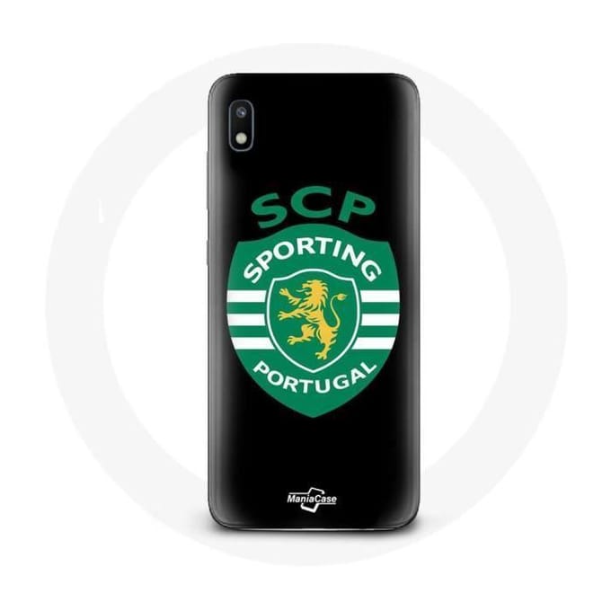 Coque - Maniacase - Samsung Galaxy A10 - Noir - Souple - Sporting Portugal noir