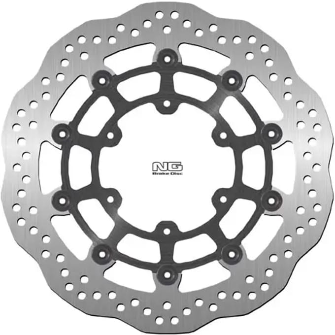 Remschijf voor vaste motorfiets NG Brake Disc Wave DIS1214X