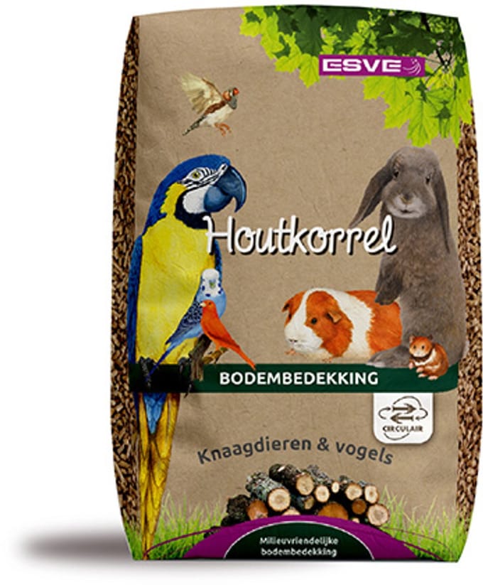 ESVE Paasei met dierenmotief 6 cm | assorti | per stuk