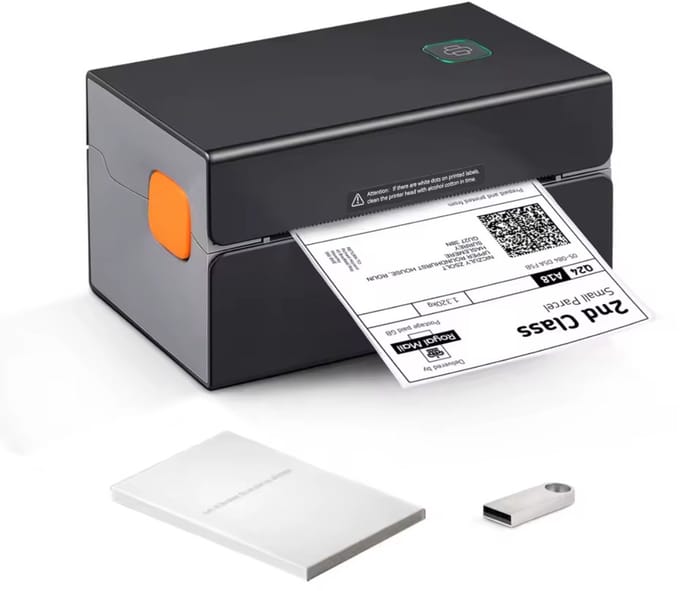 Draagbare Thermische Labelprinter - Labelprinter - Thermal Printer - Sticker Printer - Draagbaar - Bluetooth - Automatische Label Erkenning - 300DPI Bluetooth