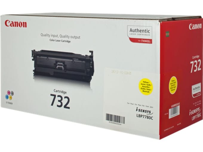 Canon 732 toner cartridge geel (origineel)