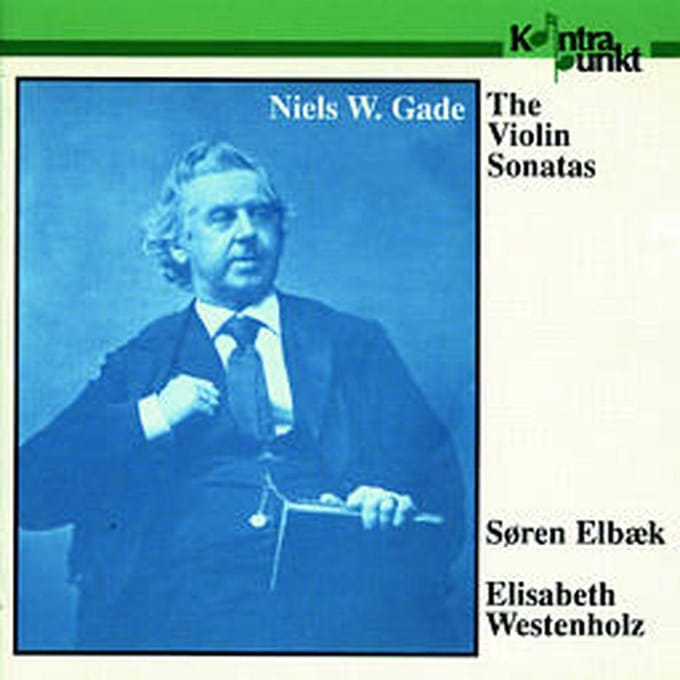 Soren Elbaek & Elisabeth Westenholz - Gade: The Violin Sonatas (CD)
