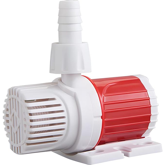 DC Aquariumpomp 20W 1000-1200L/H High Flow DC 12V Dompelpomp Ultrastille 16.4ft Max Lift DC12V white