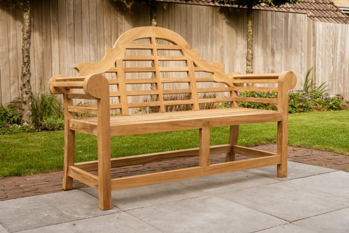 Teak tuinbank Luytjens 156cm