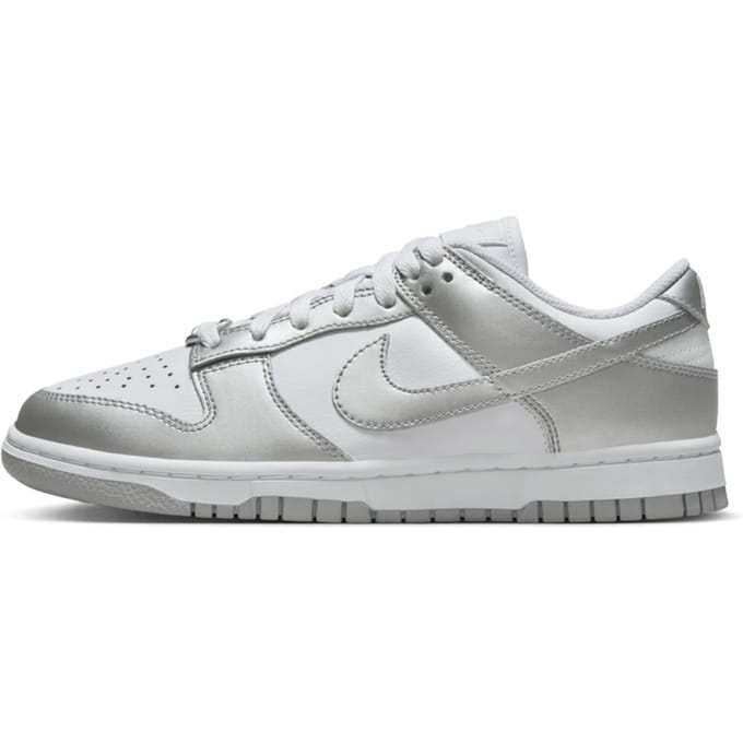 Nike Dunk Low - Maat 44 - Zilver / Wit - Sneakers Unisex
