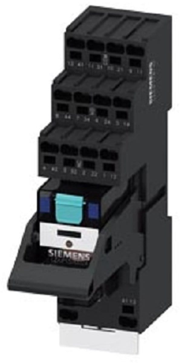 Siemens LZS:PT5D5L24 - Plug-in schakelrelais - DC 4 wisselcontact