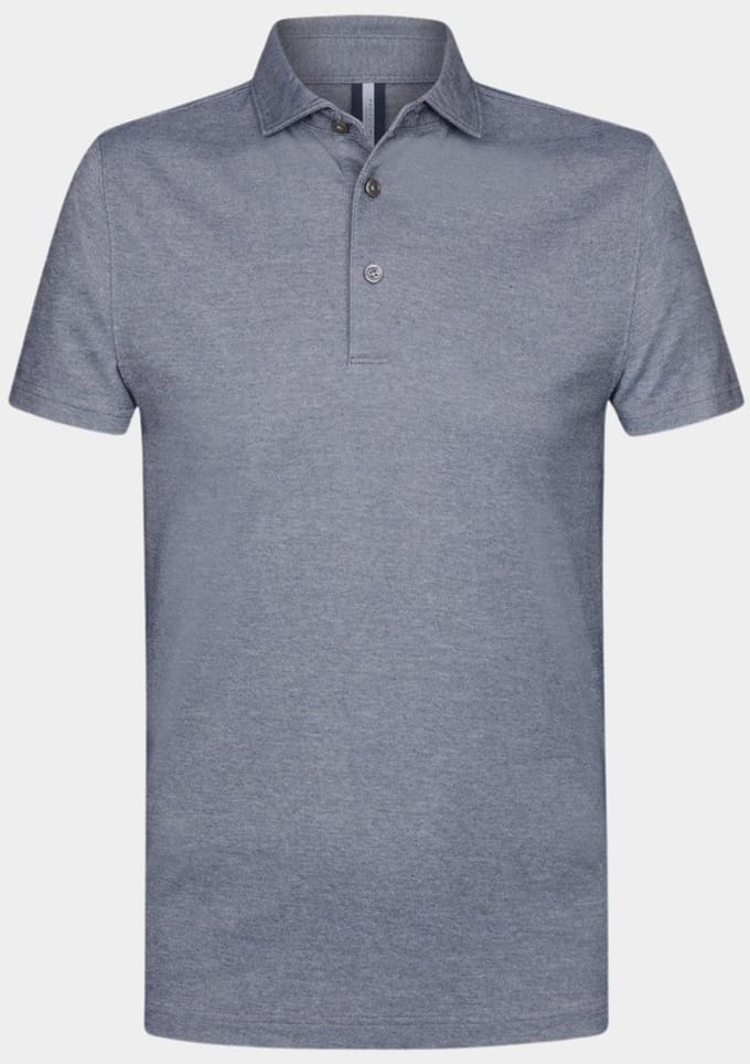 Profuomo Polo korte mouw Blauw PPWD10022F/P