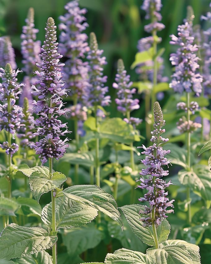 2 sets - Dropplant Zaden Agastache Foeniculum Eenjarig Snijbloem 60 Cm