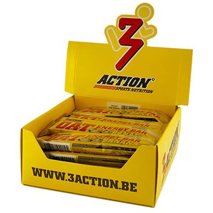 3Action Oat Energy Bar Banaan - doos 20x45g 20x45 Reep