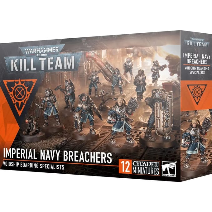 Beeldje Games Workshop Warhammer 40k - Kill Team : Sapeur de la Marine Impériale (2024) (x12)