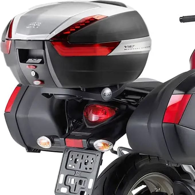 Motorfiets topkoffer steun Givi Monolock Suzuki Gladius 650 (09 à 16)