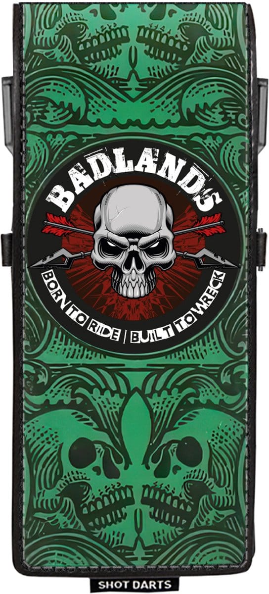 Shot Inked Dart Case Badlands Green - Dart Case