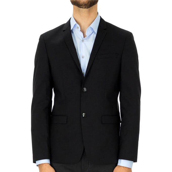 Calvin Klein  Kostuum Slank model   Zwart