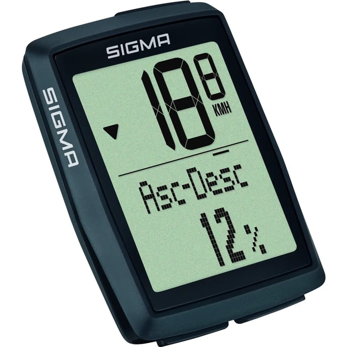 Sigma BC 14.0 WL STS Draadloze fietscomputer Gecodeerd Met wielsensor, Met trapfrequentiesensor, Met grafisch display