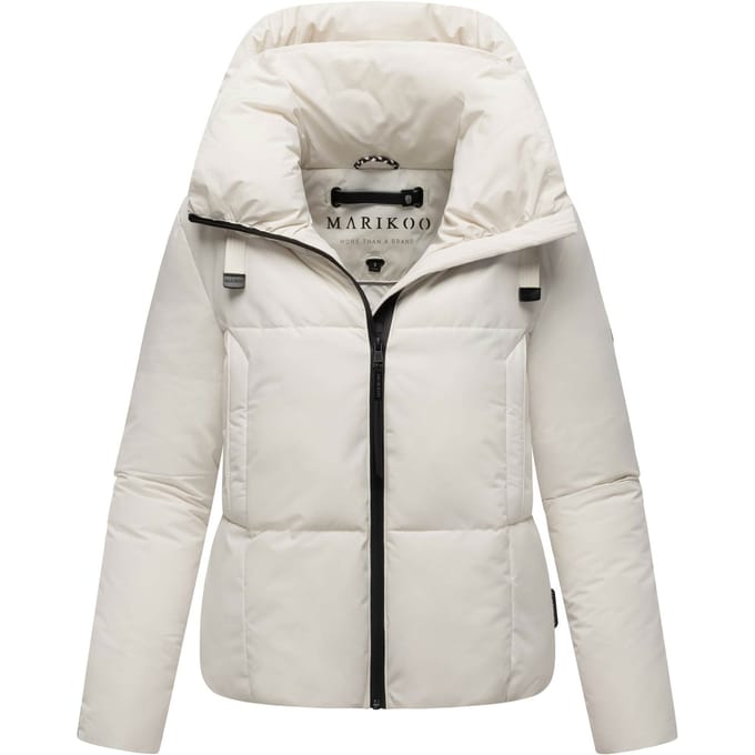 Marikoo dames winterjas Ninikaa met capuchon & fleecevoering
