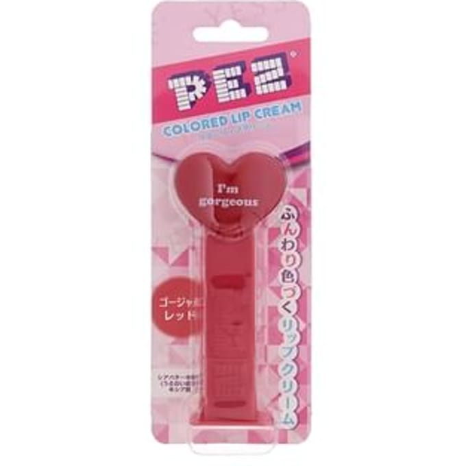 RACE - PEZ Colored Lip Cream Gorgeous Red 1 pc