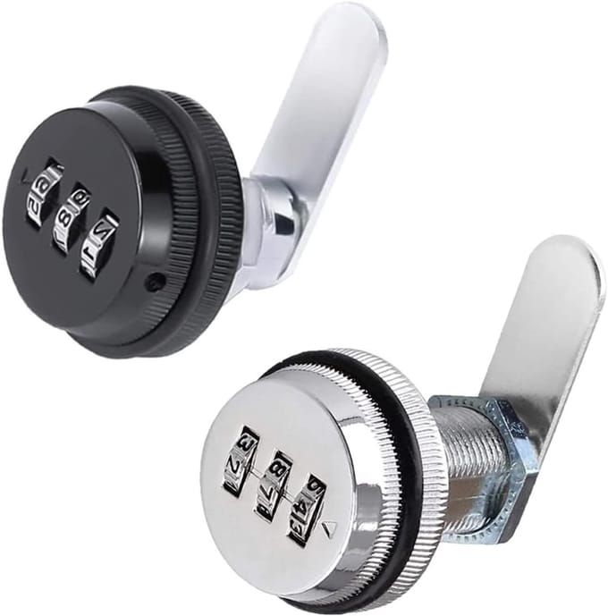 Tongue Lock cijferslot voor brievenbusladen - set van 2 stuks