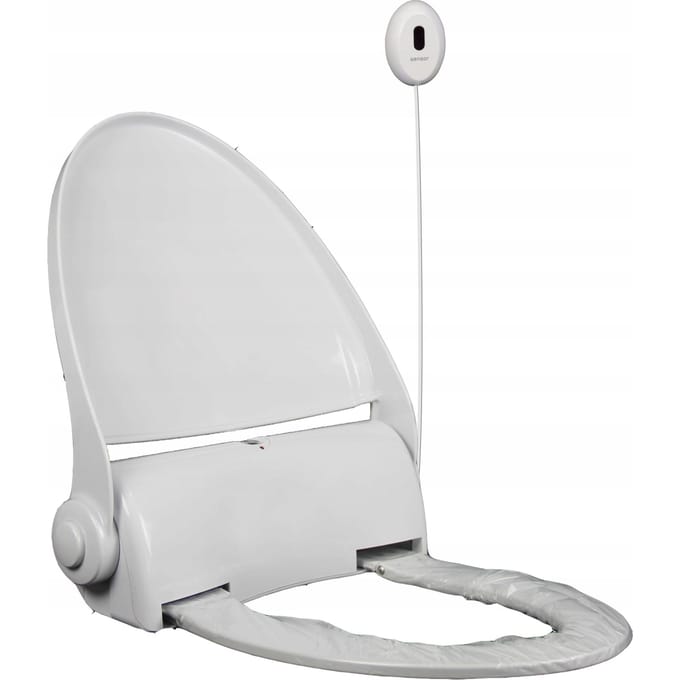 Slimme WC-bril met automatische folievervanging voor optimale hygiëne