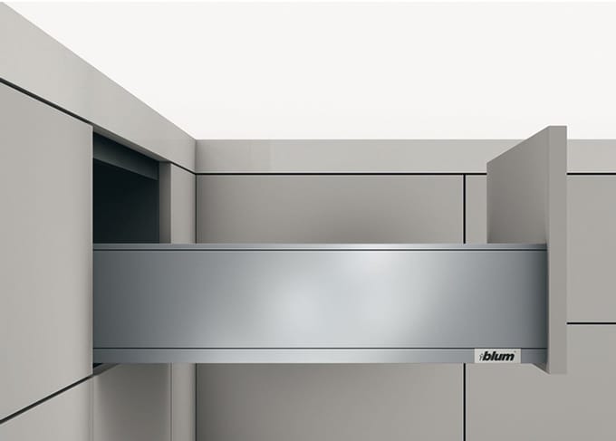 Zelfbouw lade, Legrabox, ladehoogte 106 mm, greeploos 40 kg