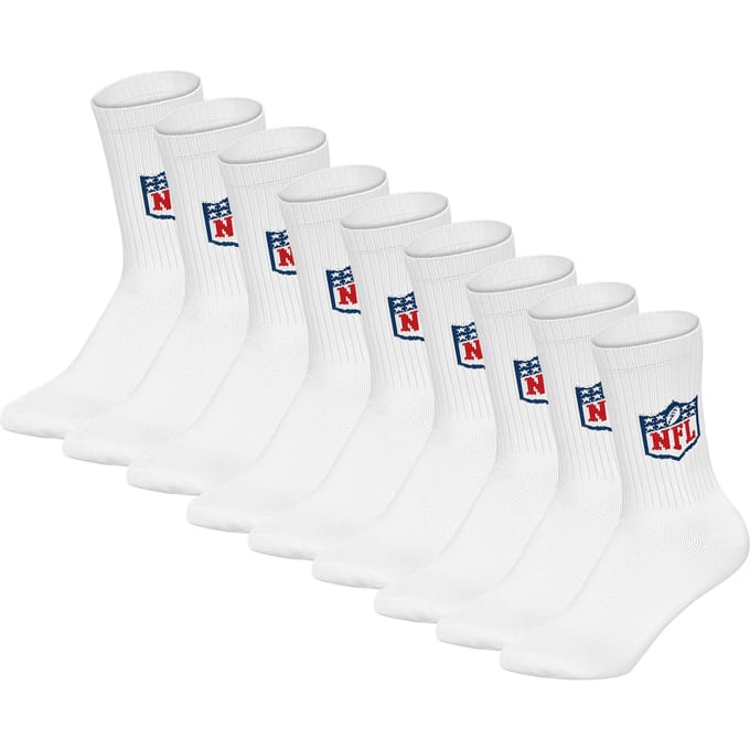 NFL Sokken NFL SHIELD 9Pack Crew Socks 9-pak