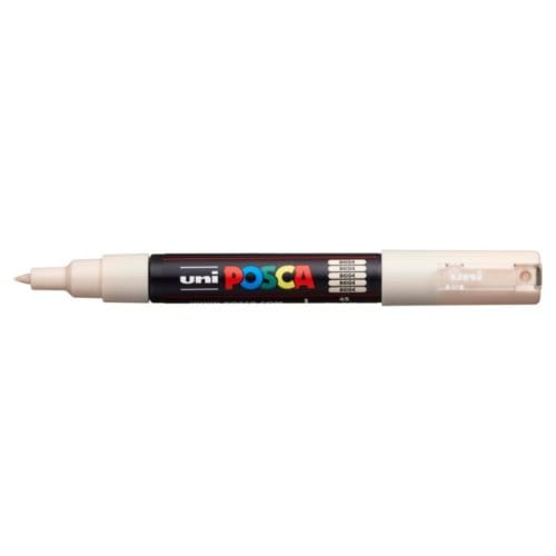 Posca marker met conische punt schrijfdikte extra-fijn beige