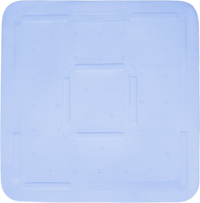 Differnz Tutus Anti-slip inlegmat Douche 55x55xcm Blauw