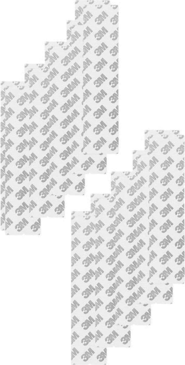 3M Plakstrips - Dubbelzijdig Tape - Plakstrips - 17 CM - 10 Pack - Lichte Objecten